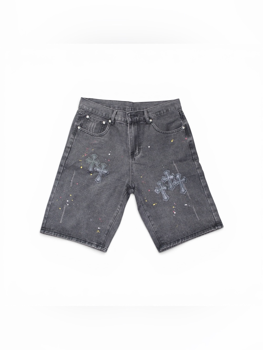 Chrome Hearts Black Denim Jeans
